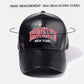 1pc Unisex Minimalist Leather New York N.Y. Embroidery Baseball Cap, Suitable For Outdoor Leisure And Vacation