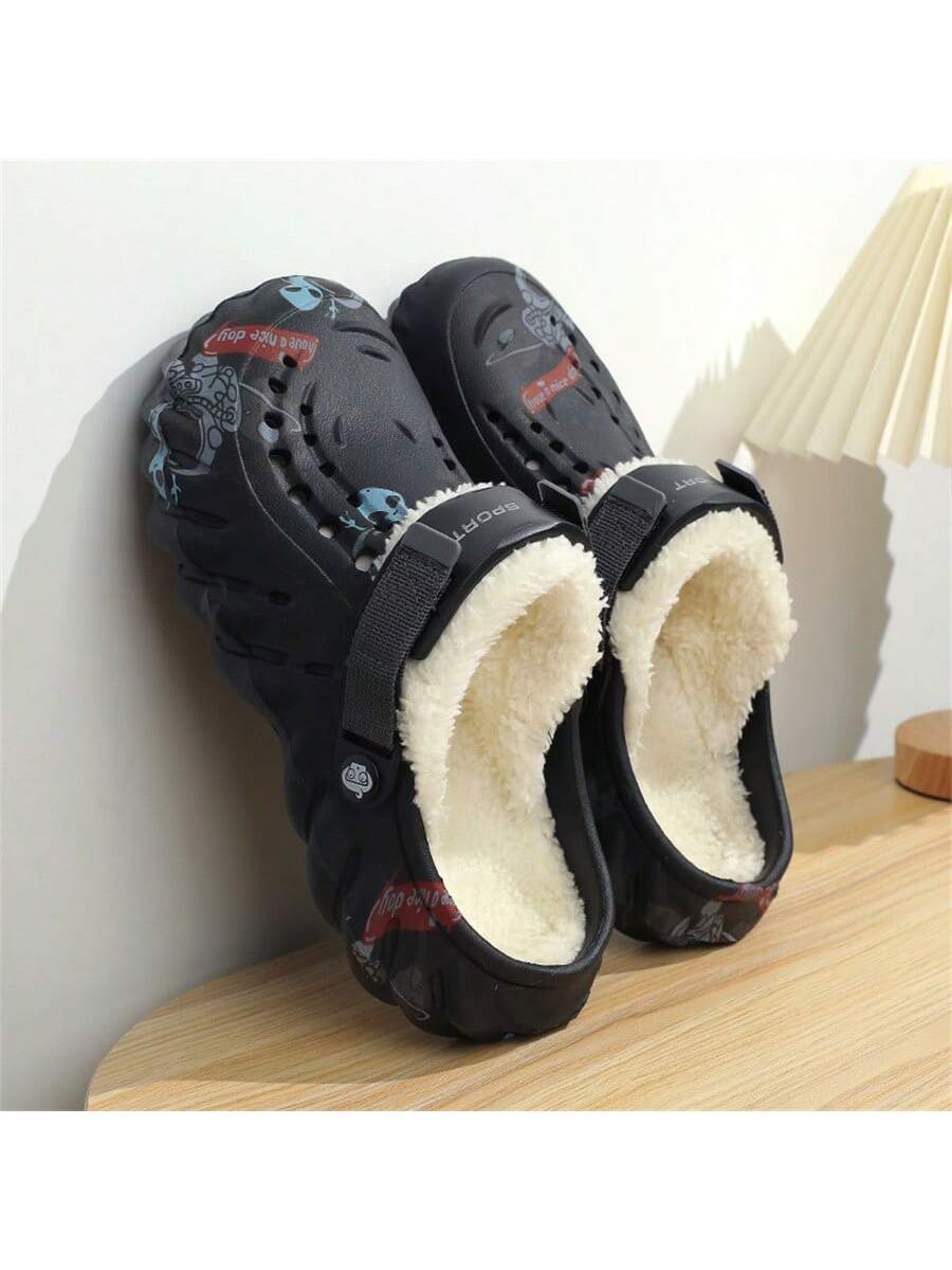 Men's Breathable Hollow Out Sandals With Closed Toe, Anti-Slip And Wear-Resistant, Odor-Resistant Slippers, Summer Beach Shoes