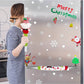 3pcs Christmas Refrigerator Handle Covers, Christmas Fridge Handle Cover New Year Handle Covers Set, Kitchen Appliance Handle Covers Fridge Door Handle Covers Protector Christmas Decorations