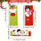 3pcs Christmas Refrigerator Handle Covers, Christmas Fridge Handle Cover New Year Handle Covers Set, Kitchen Appliance Handle Covers Fridge Door Handle Covers Protector Christmas Decorations