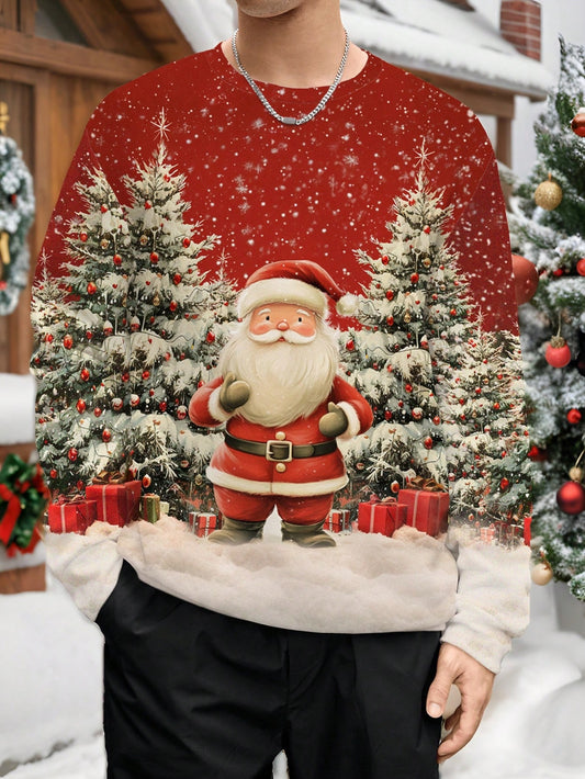 Manfinity Homme Christmas Santa Claus