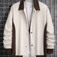 Manfinity Hypemode Men Casual Colorblock Patchwork Jacket, Versatile For Autumn/Winter