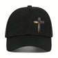 1pc Jesus Cross Letter Print Unisex Baseball Cap, Streetwear Sporty Curved Brimmed Adjustable Hat