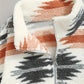 Printed Long Sleeve Sweatshirt, Fashion Versatile Warm Contrast Color Zip-Up Jacket For Women