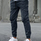 Men's New Multi-Pocket Cargo Pants, Ankle Cuff Casual Outdoor Trousers