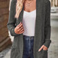 EMERY ROSE Women's Casual Knitted Ribbed Thin Jacket For Autumn