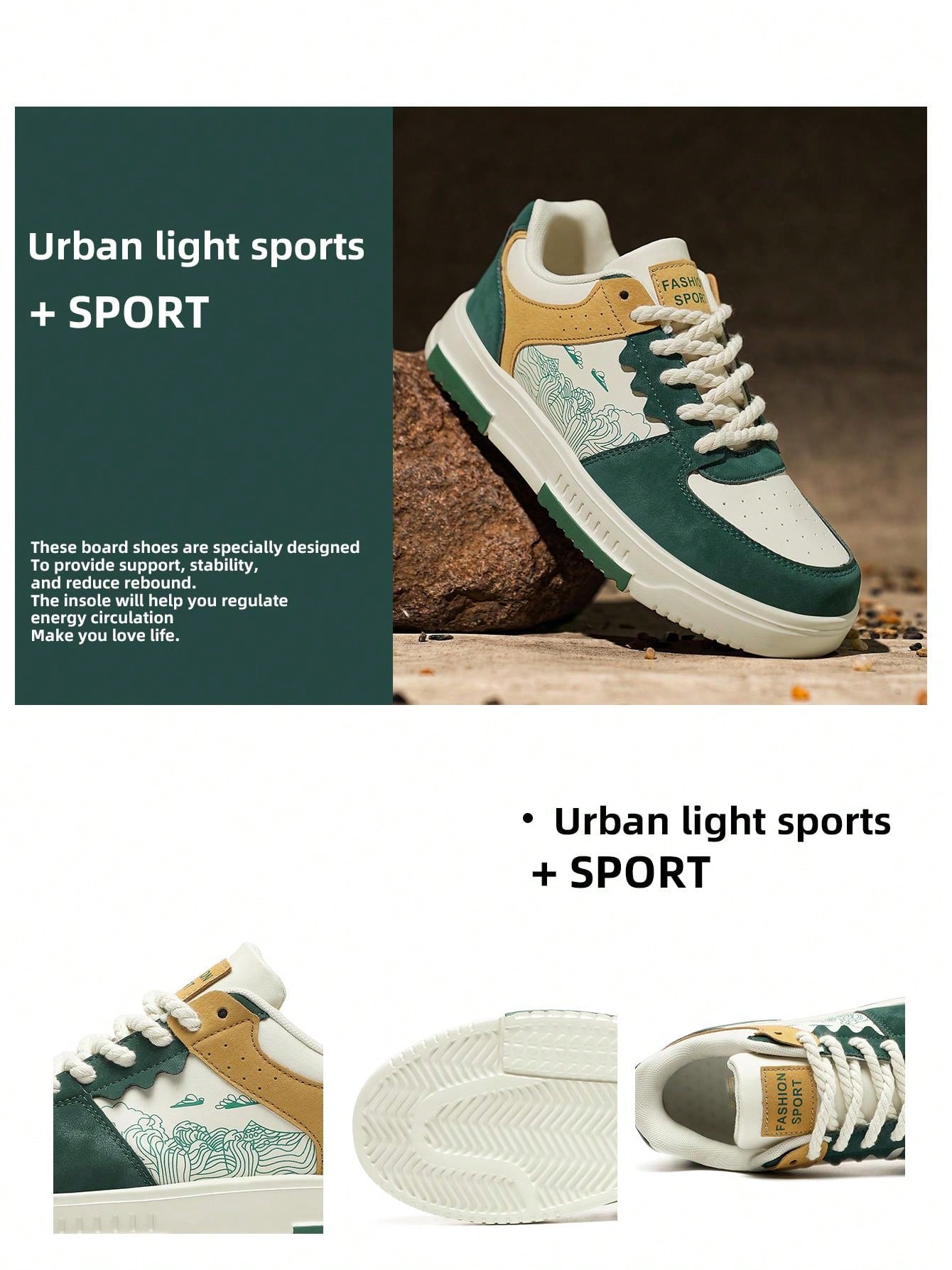 Men's Trendy Random Print Low-Top Flat Casual Sports Shoes, Fashionable Comfortable Versatile Casual Sneakers, Outdoor Hiking Shoes, Shoes For Men