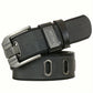 1 Pc Plain Nylon Party/Business Belt For Men, Simple Style Buckle-Less Sliding Buckle, Durable All-Year Round Wear