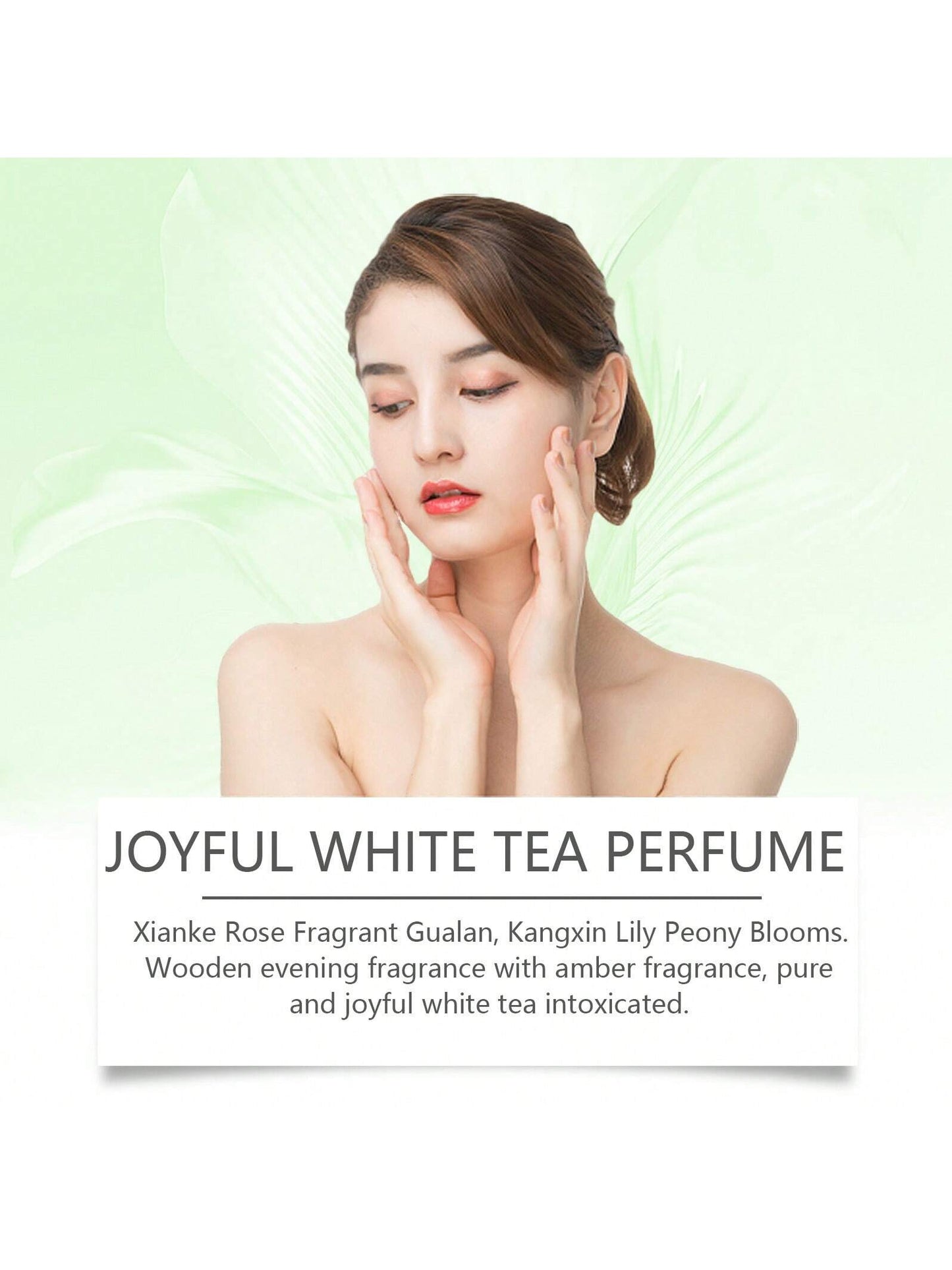 1pc 30ml Qinghuan White Tea Perfume Lasting Fresh Long-Lasting Creates An Elegant Dating Fragrance