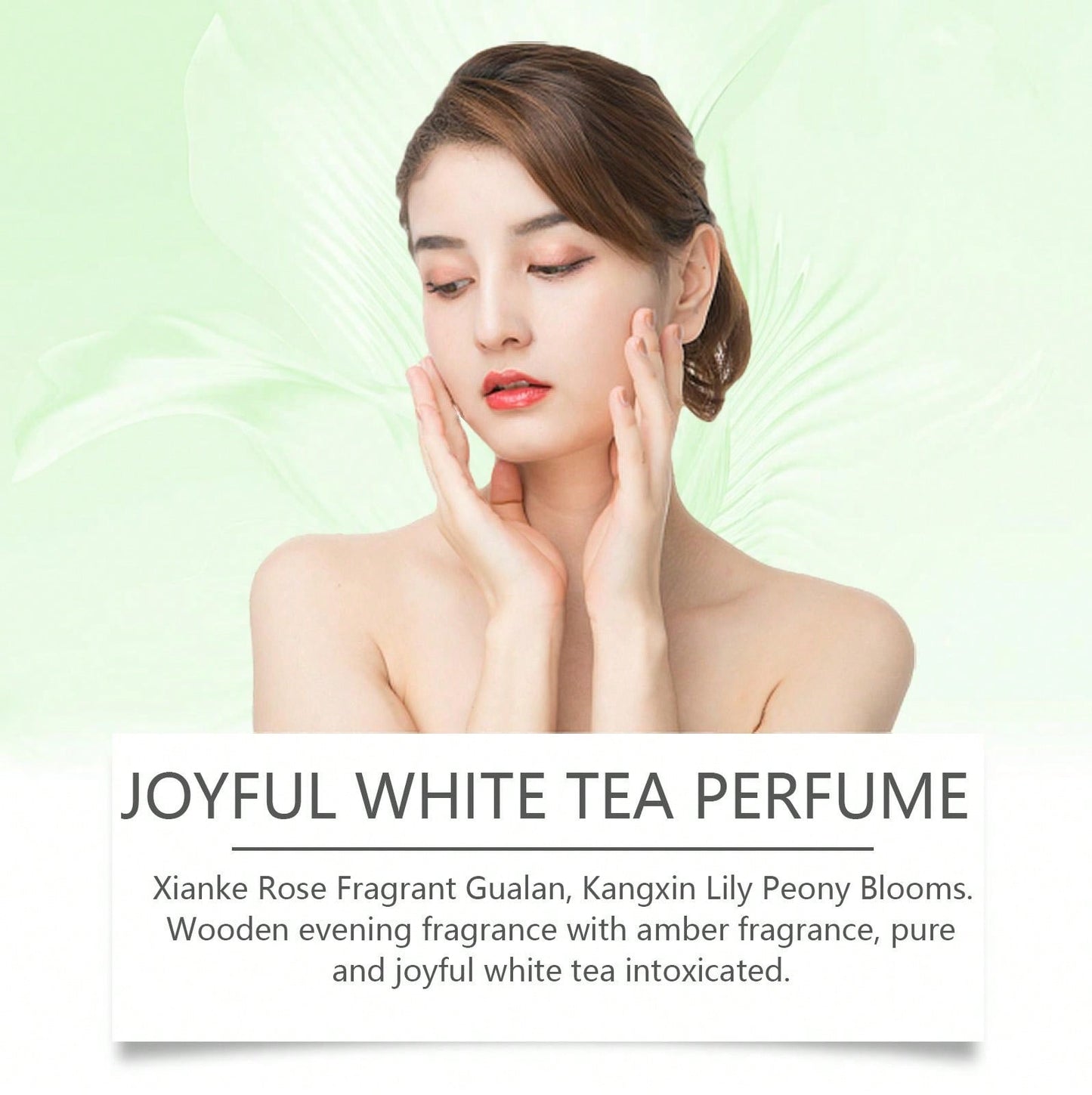 1pc 30ml Qinghuan White Tea Perfume Lasting Fresh Long-Lasting Creates An Elegant Dating Fragrance