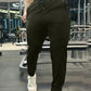 Boyfriend Style Men's Outdoor Sports Pants, Breathable Quick-Dry Workout Trousers