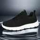 4 Season Men Plus Size Casual Sneakers - New Style Comfortable Breathable Mesh Fabric Casual Walking Shoes, Trendy Simple Design Suitable For Jogging