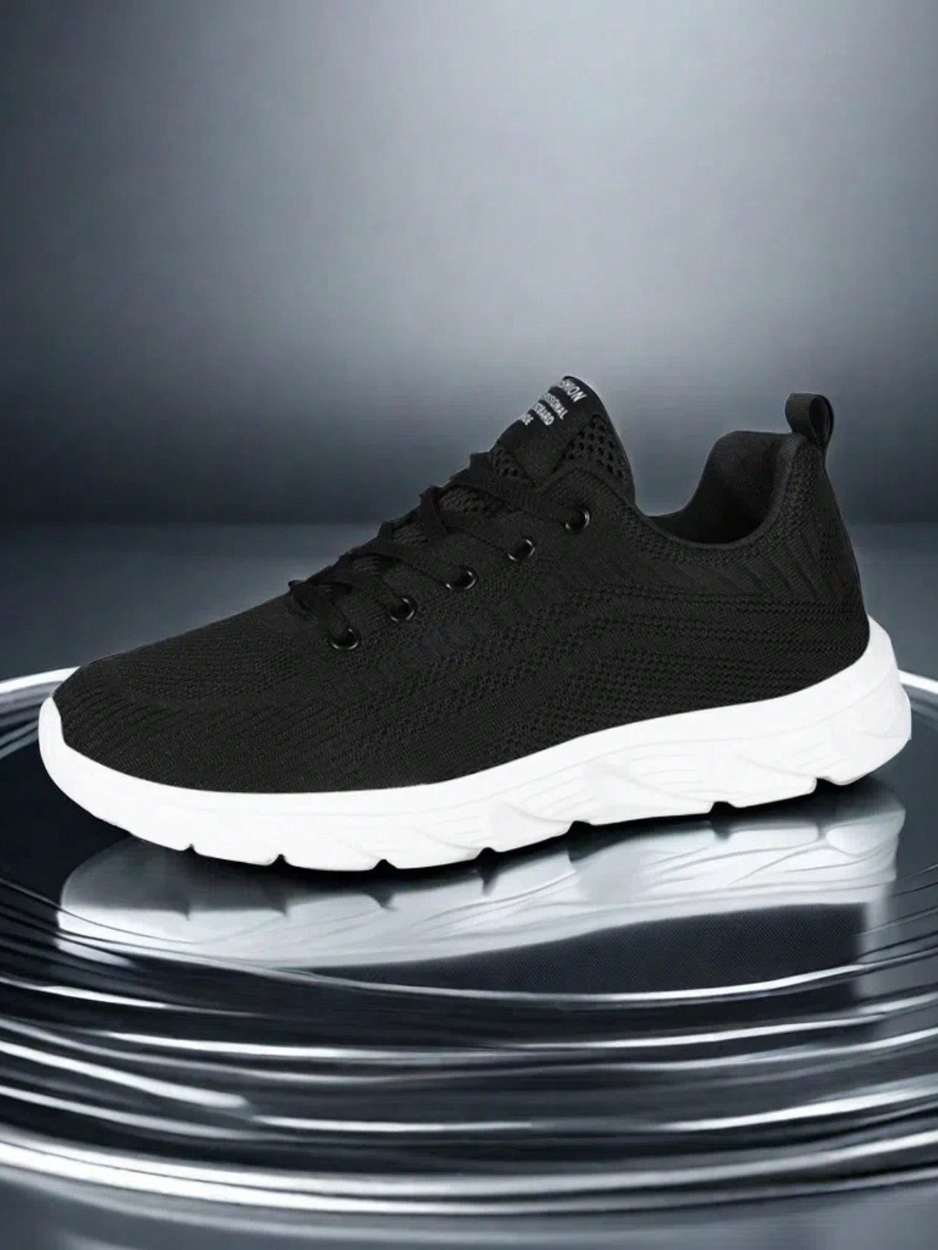 4 Season Men Plus Size Casual Sneakers - New Style Comfortable Breathable Mesh Fabric Casual Walking Shoes, Trendy Simple Design Suitable For Jogging