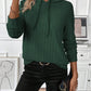 EMERY ROSE Solid Color Hooded Pullover Sweatshirt,Long Sleeve Tops