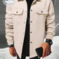 Manfinity Homme Men Flap Pocket Overcoat