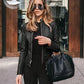 EZwear Ladies' Pu Leather Jacket