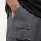 Men Flap Pocket Side Cargo Pants