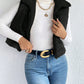 Frenchy Zip Up Teddy Lined Puffer Vest Coat