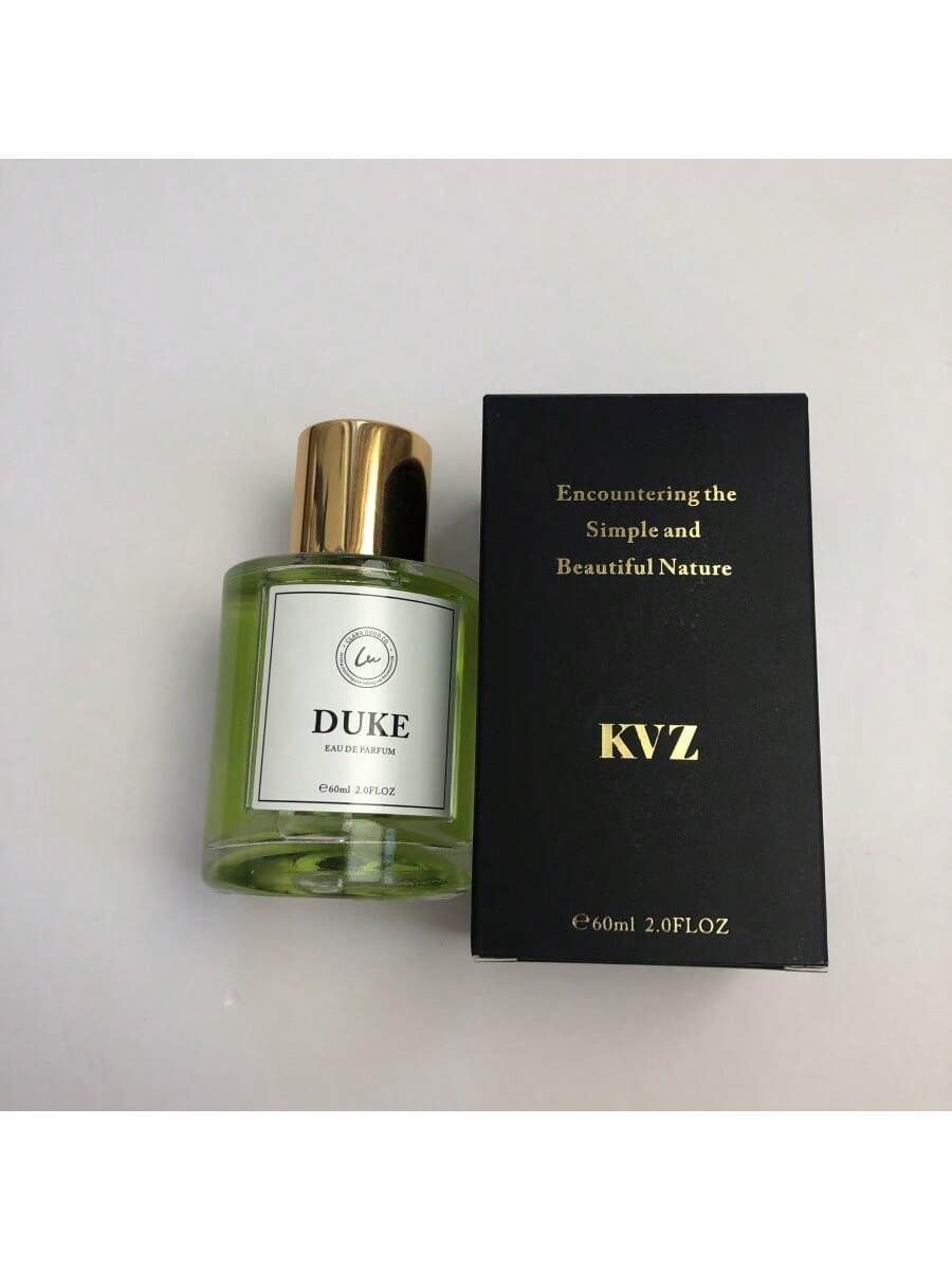 KVZ 2.03ozMen's Eau De Toilette With A Fresh And Long Lasting Scent With A Woody Amber Scent, Suitable For Dating And Daily Life. Perfect Gift For Father's Day. Premium Nozzle, Fragrance Atomizes Evenly