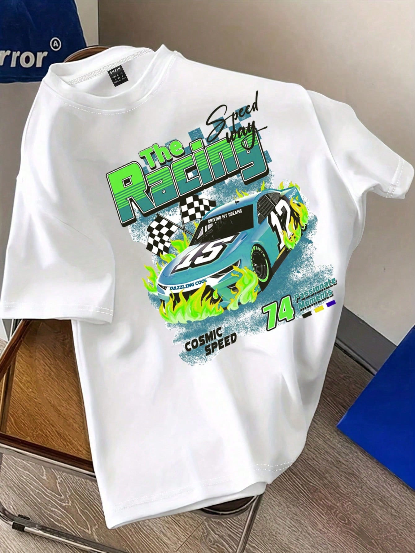 INAWLY EZwear Summer Streetwear Cool Racing