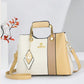 Ladies Crossbody Bag With Letter Pattern Pendant Decoration, Shoulder Handheld