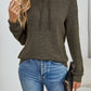 EMERY ROSE Solid Color Hooded Pullover Sweatshirt,Long Sleeve Tops