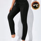 EZwear High-Waisted Button-Embellished Skinny Stretch Distressed Y2K Jeans