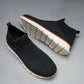 Plus Size Men's Slip-On Breathable Casual Sneakers, Fashionable, Versatile, Lightweight Comfortable Running Shoes