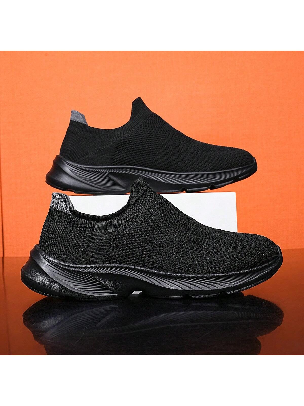 Socks Shoes Men's And Women's Slouchy Slip-On Sneakers, 2024 Summer New Elastic, Comfortable, Casual, And Athletic Women's Shoes Without Laces