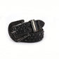 Men Rhinestone Decor Belt Street,School Halloween