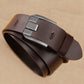 Wide Belt For Men, Fashion Metal Buckle, High-End Business Casual Versatile Waist Belt, Gift Idea