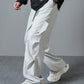 Manfinity Hypemode Solid Color Drawstring Casual Simple Fashionable Everyday Pants