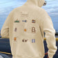 Men's Casual Outdoor Element Print Hoodie | Create Your Personal Style