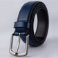 1pc Men's Casual Simple Buckle Business Waist Belt, PU Leather