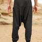 Manfinity Nomadique Men's Solid Color Flare Pants, Loose Casual Minimalist Fashion For Daily Wear