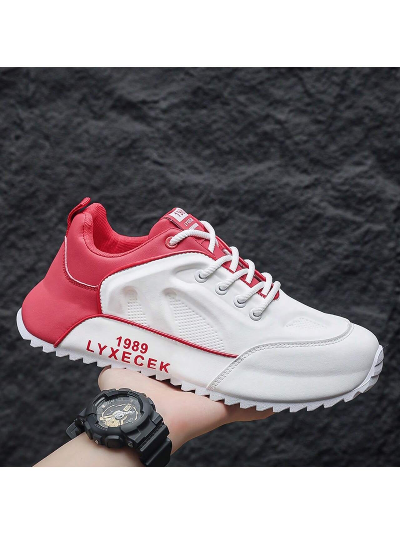 Men's Shoes 2024 New Increase Fashion All Match Sports Shoes Men's Casual Pop Daddy Shoes