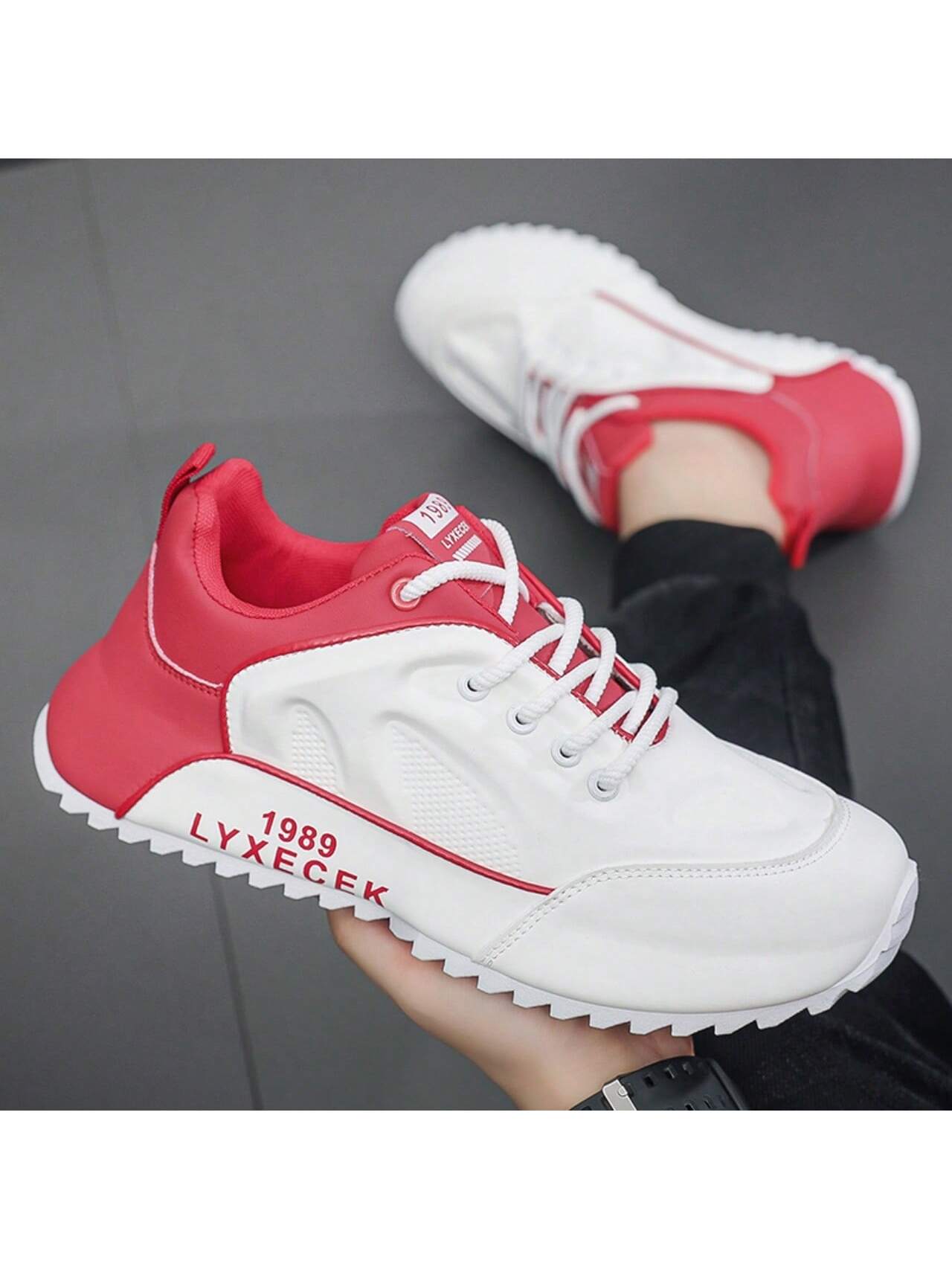 Men's Shoes 2024 New Increase Fashion All Match Sports Shoes Men's Casual Pop Daddy Shoes