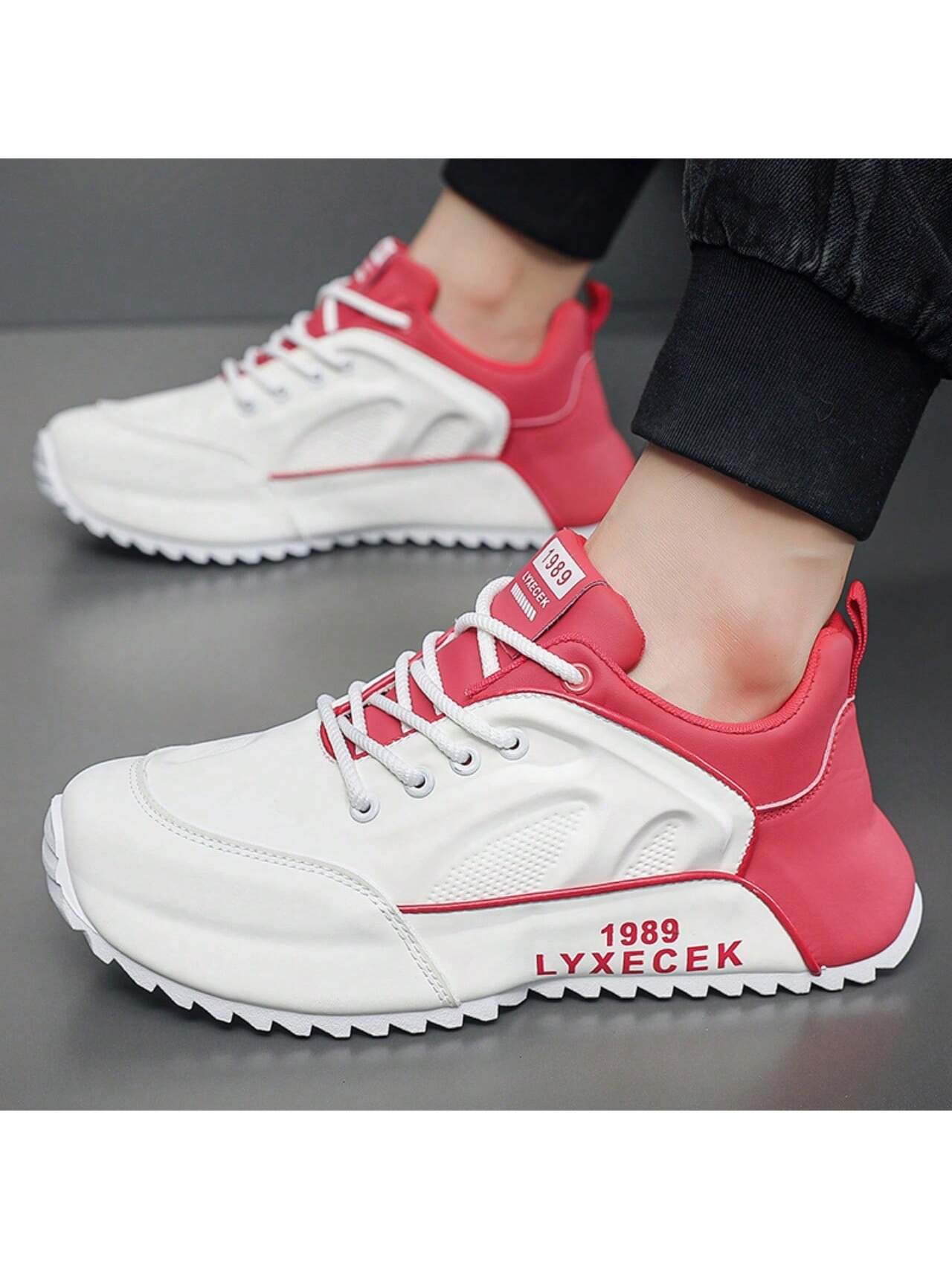 Men's Shoes 2024 New Increase Fashion All Match Sports Shoes Men's Casual Pop Daddy Shoes