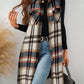 LUNE Plaid Pocket Sleeveless Casual Women Vest Jacket