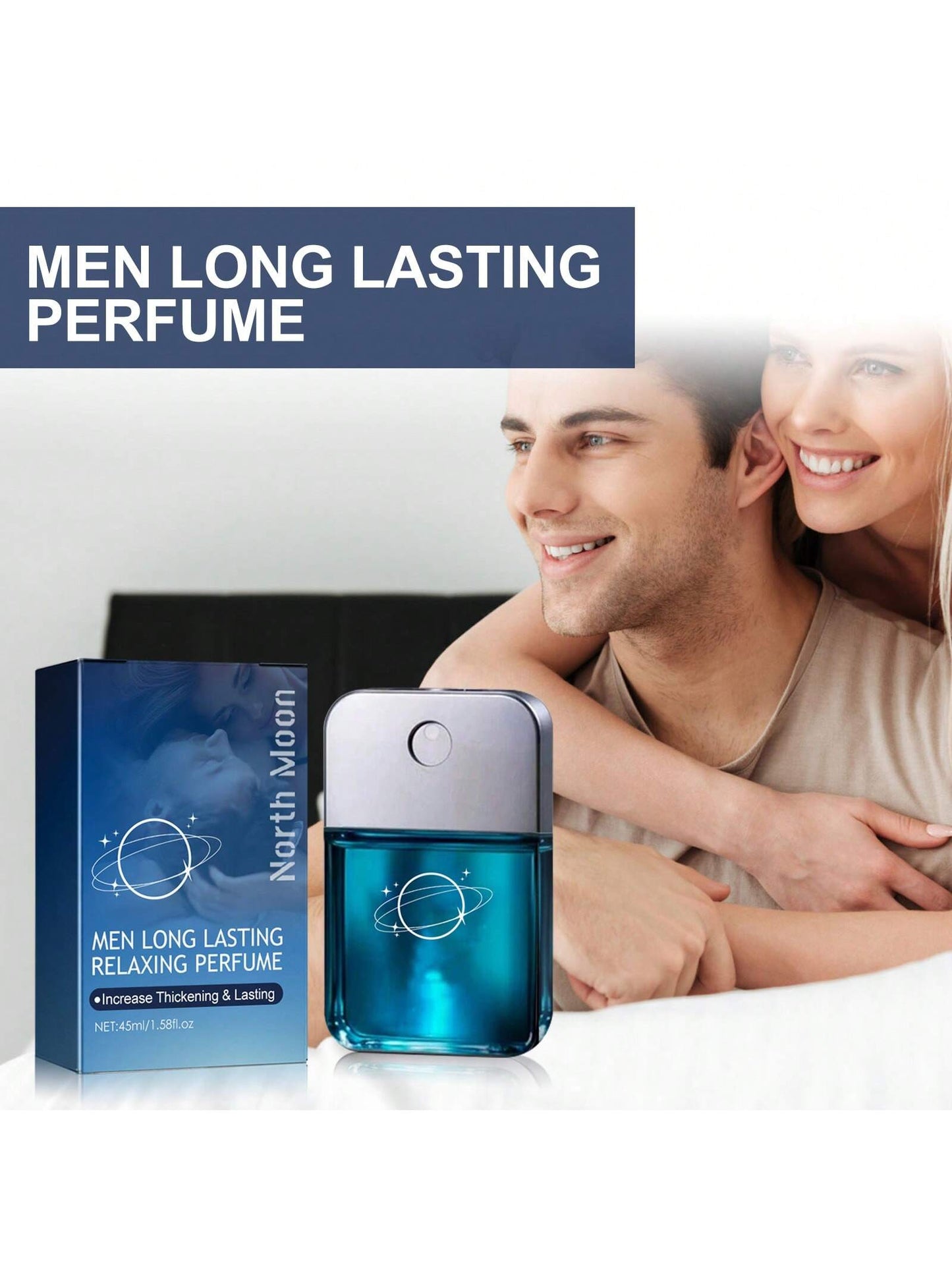 Men's Eau De Toilette, Perfume Lasting Fragrance, Fresh And Not Pungent, Couples Dating Atmosphere Perfume,45 ML