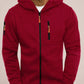 Manfinity RelaxMax Men's Hooded Zip-up Sweatshirt With Front Zipper