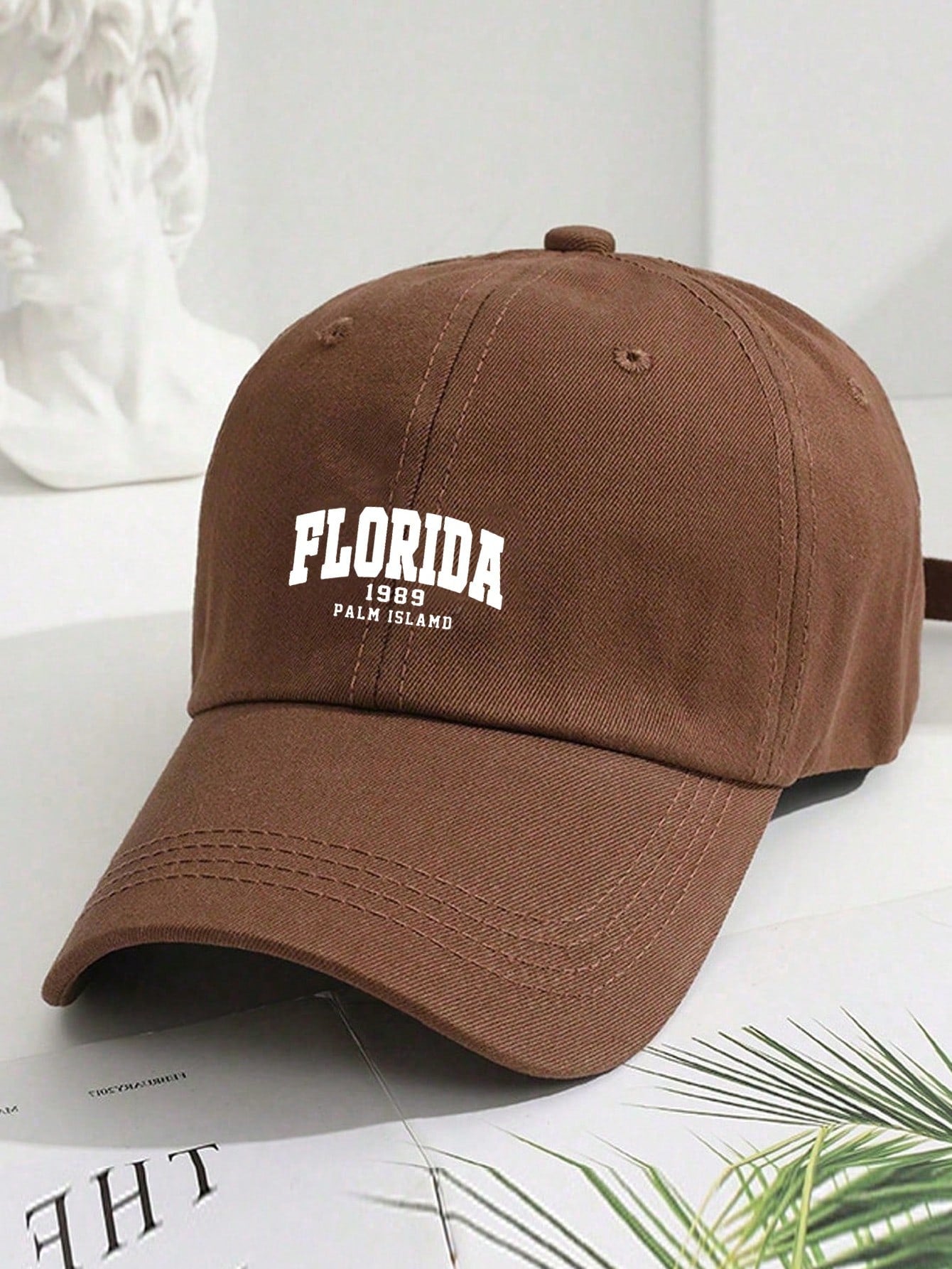 Casual Street Wear Florida 1989 Print Adjustable Baseball Cap For Men And Women, Unisex Sports Cap