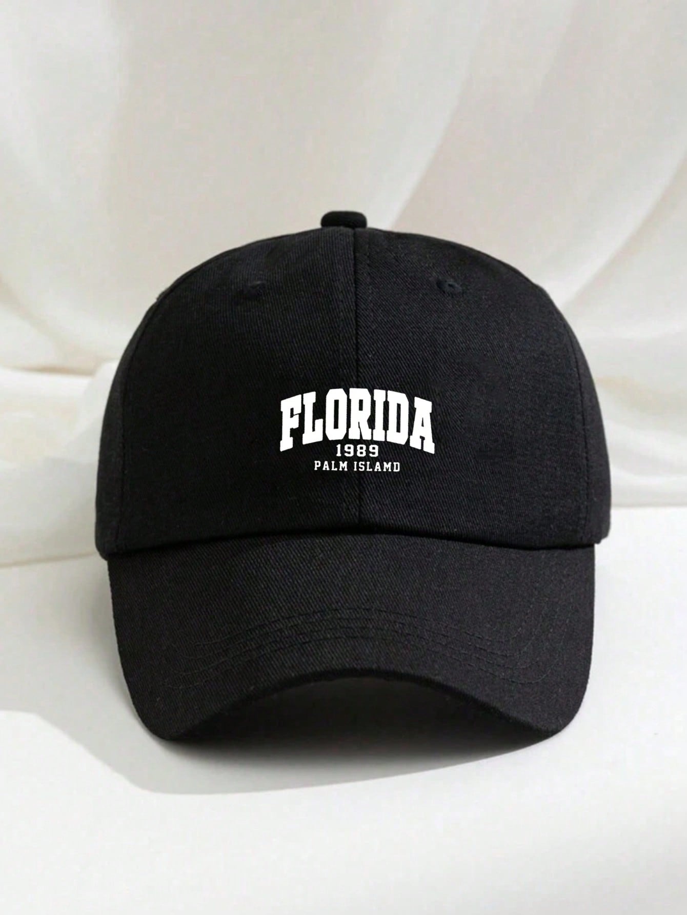 Casual Street Wear Florida 1989 Print Adjustable Baseball Cap For Men And Women, Unisex Sports Cap