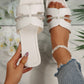 2024 Summer New Vintage Korean Style Versatile Flat Sandals For Women, Fairy Style Popular Outside Wearing Slippers