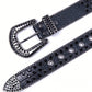 Men Rhinestone Decor Belt Street,School Halloween