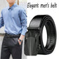 Men's Leather Belt, Minimalist