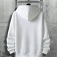 Men's Oversized Hooded Pullover Sweatshirt, Thick Casual Street Fashion Top With Gangster Graphic Print For Autumn/Winter