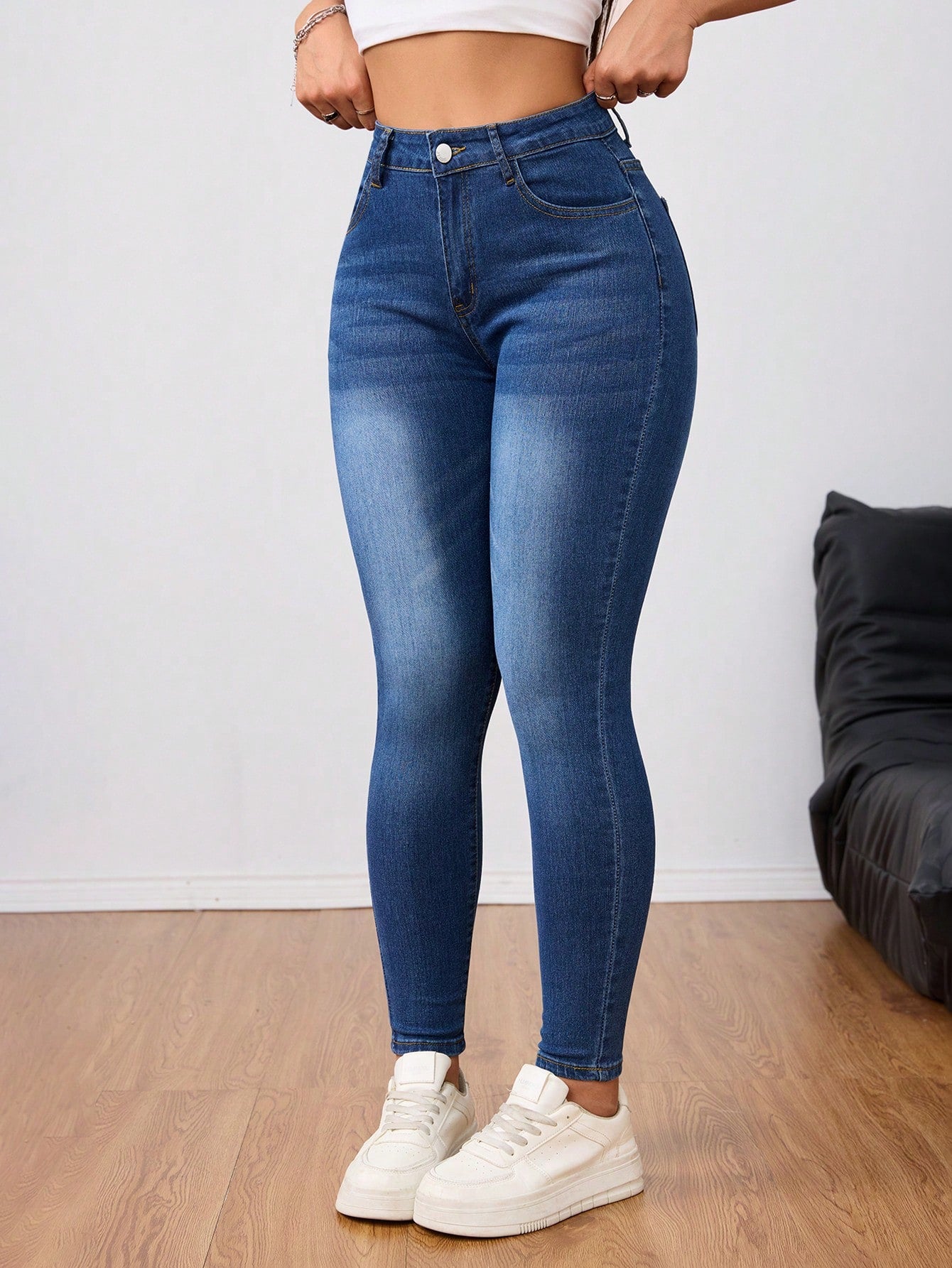 Women's Slim Fit Denim Pants