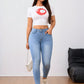 Women's Slim Fit Denim Pants