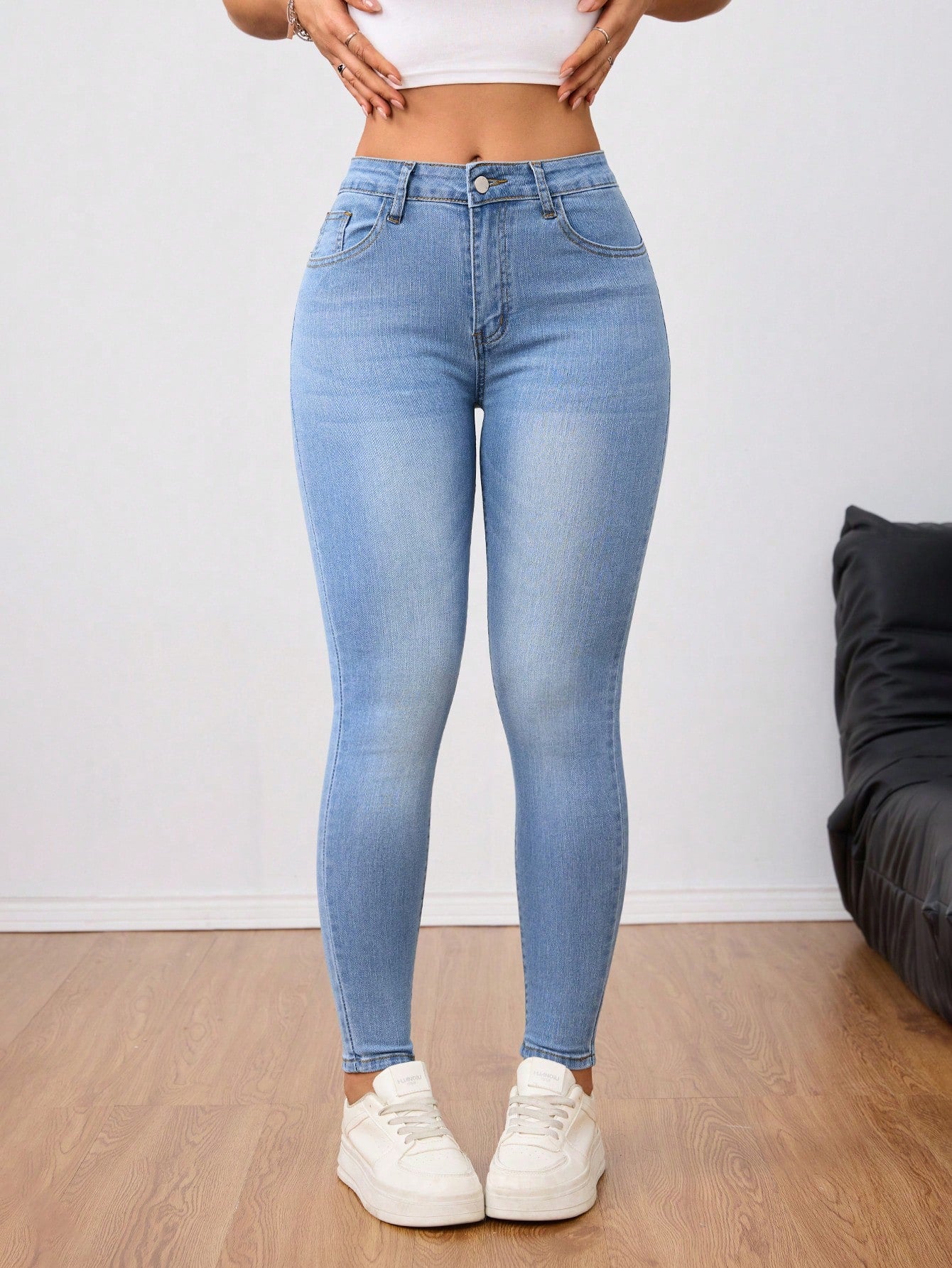 Women's Slim Fit Denim Pants